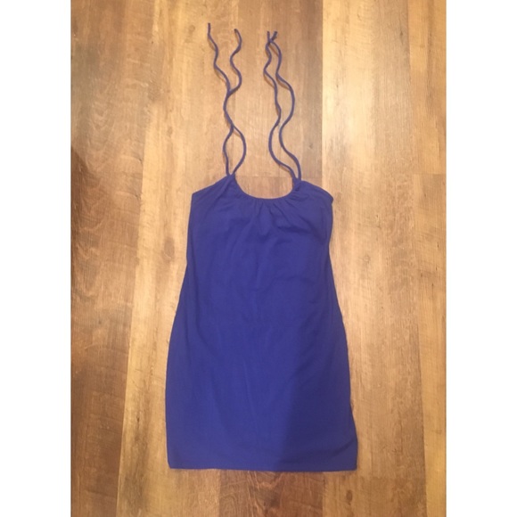 🏝 Victoria’s Secret bra top dress, blue, size S - Picture 1 of 5